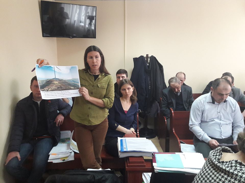 17 березня в Ужгороді – вирішальний суд у справі скасування "екологічного висновку" щодо будівництва ВЕС на Боржаві (ФОТО)