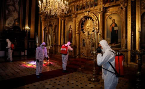 У Києво-Печерській лаврі коронавірусом заразилися всі священники, монахи, викладачі та студенти академії – росЗМІ