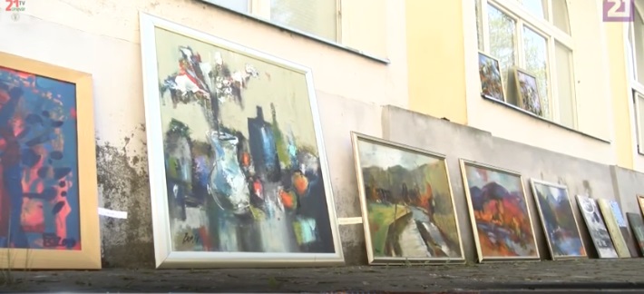 Закарпатські художники відзначили Міжнародний день музеїв виставкою картин без глядачів (ВІДЕО)