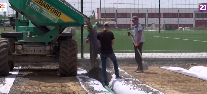На Мукачівщині будують сучасну футбольну тренувальну базу для дітей (ВІДЕО)