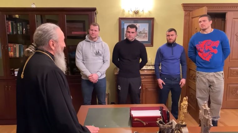 Усик і Ломаченко знялися у російському пропагандистському фільмі про православну віру та "дружбу народів"