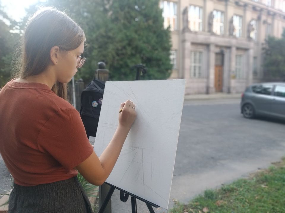 В Ужгороді до Дня міста відбувається арт-пленер (ФОТО)