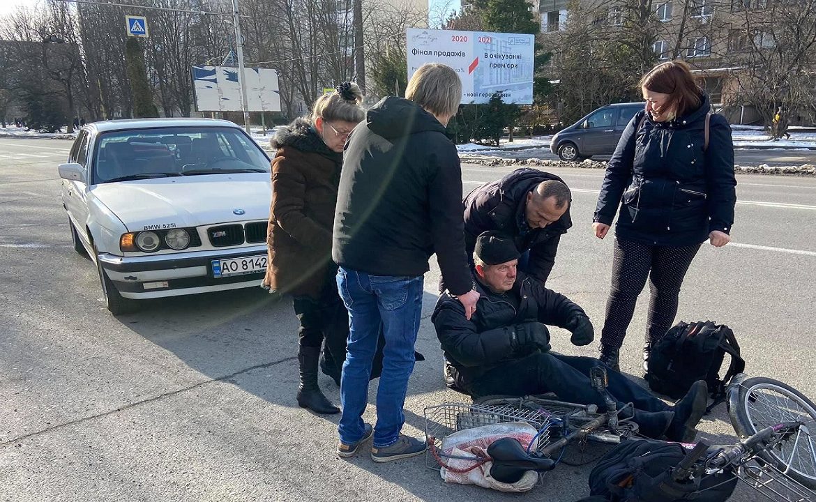В Ужгороді у ДТП постраждав велосипедист з Мукачева (ФОТО)