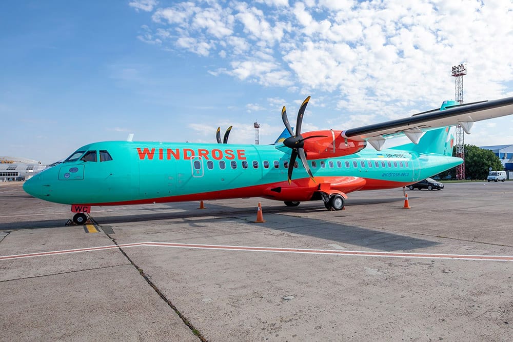 Windrose підтвердила припинення польотів на Закарпаття до березня через погодні умови