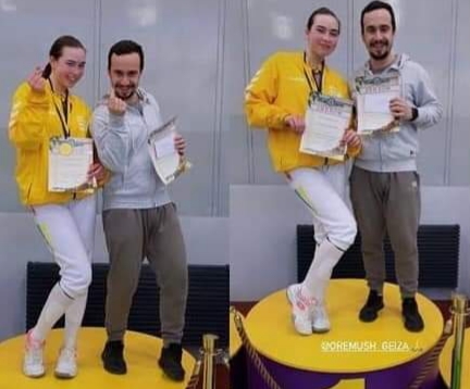 Ужгородка стала чемпіонкою України з фехтування серед юніорів (ФОТО)