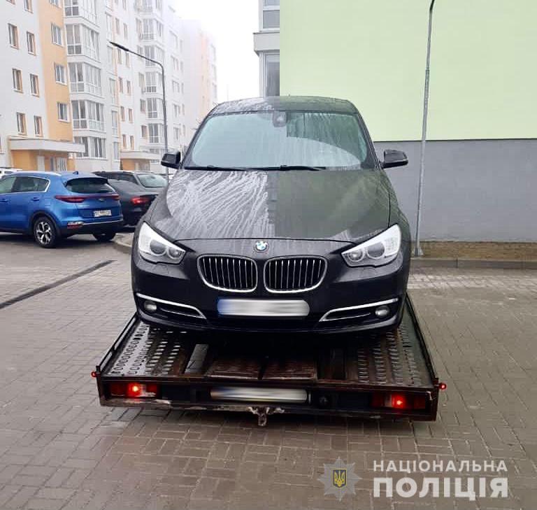 Викрадений мешканцем Воловця з території готелю BMW розшукали у Львові (ФОТО, ВІДЕО)