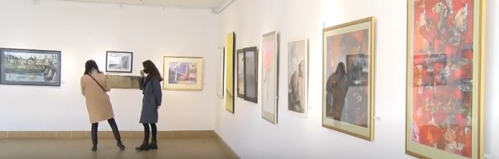 Традиційна обласна виставка "Графічне Закарпаття" відкрилася в Ужгороді (ВІДЕО)