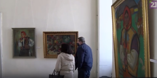 Виставка творів Андрія Коцки із приватних колекцій експонується в обласному художньому музеї в Ужгороді (ВІДЕО)
