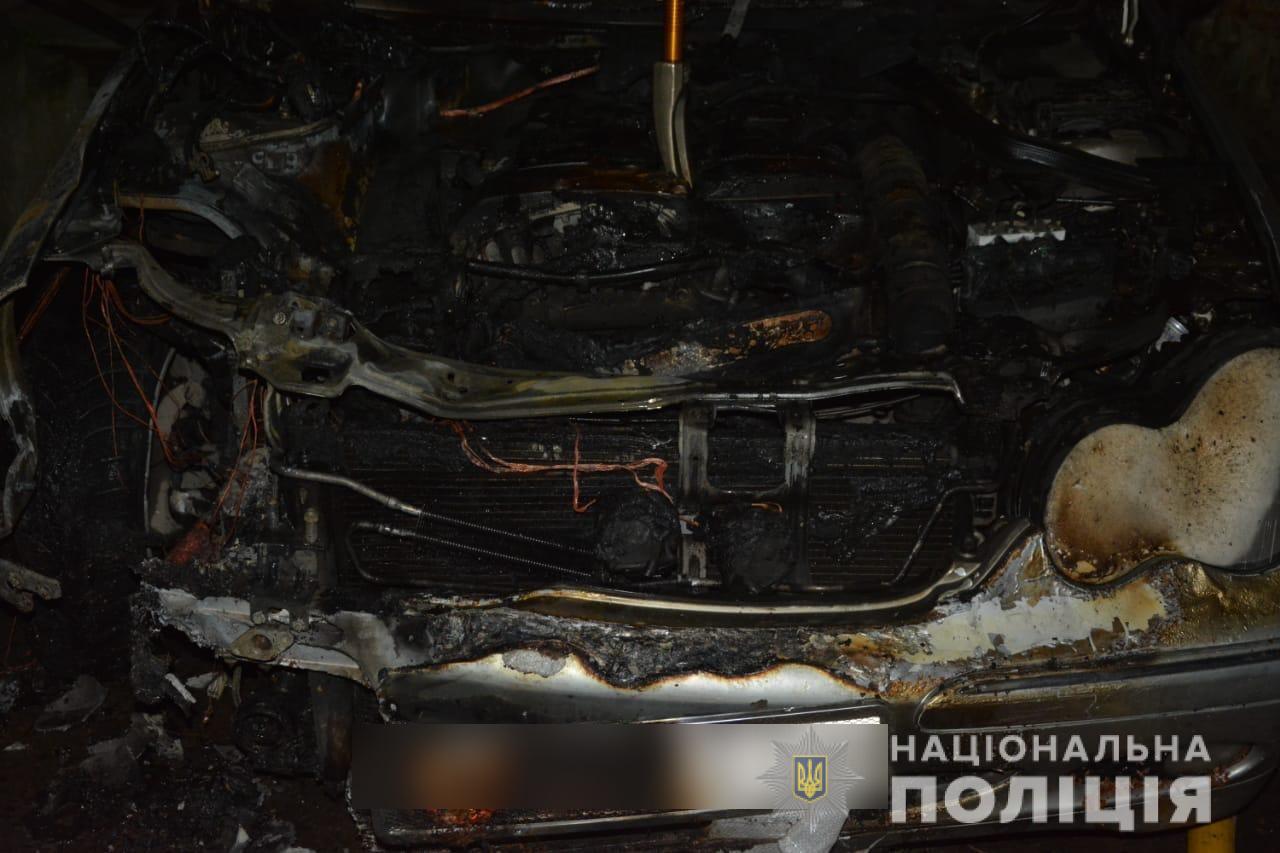 Мешканець Тячева підпалив автомобіль колишньої дружини (ФОТО)