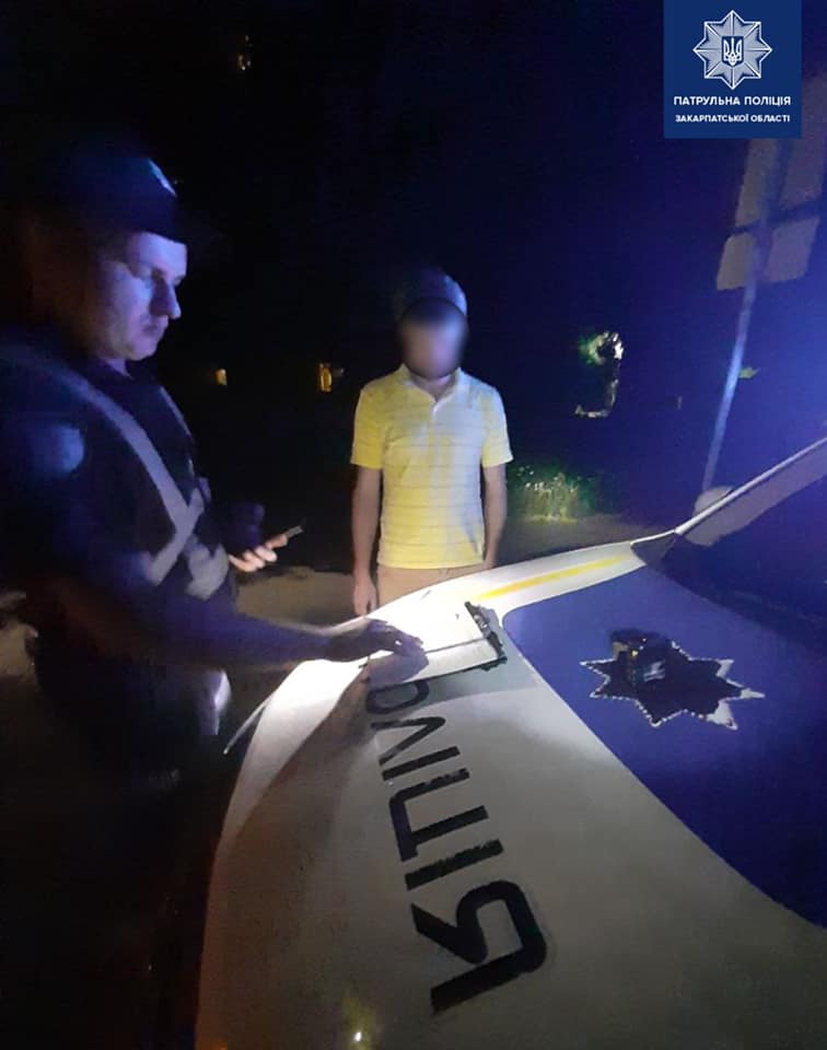 В Ужгороді виявили "наркоп'яного" водія, котрий керував автомобілем після позбавлення водійських прав судом (ФОТО)