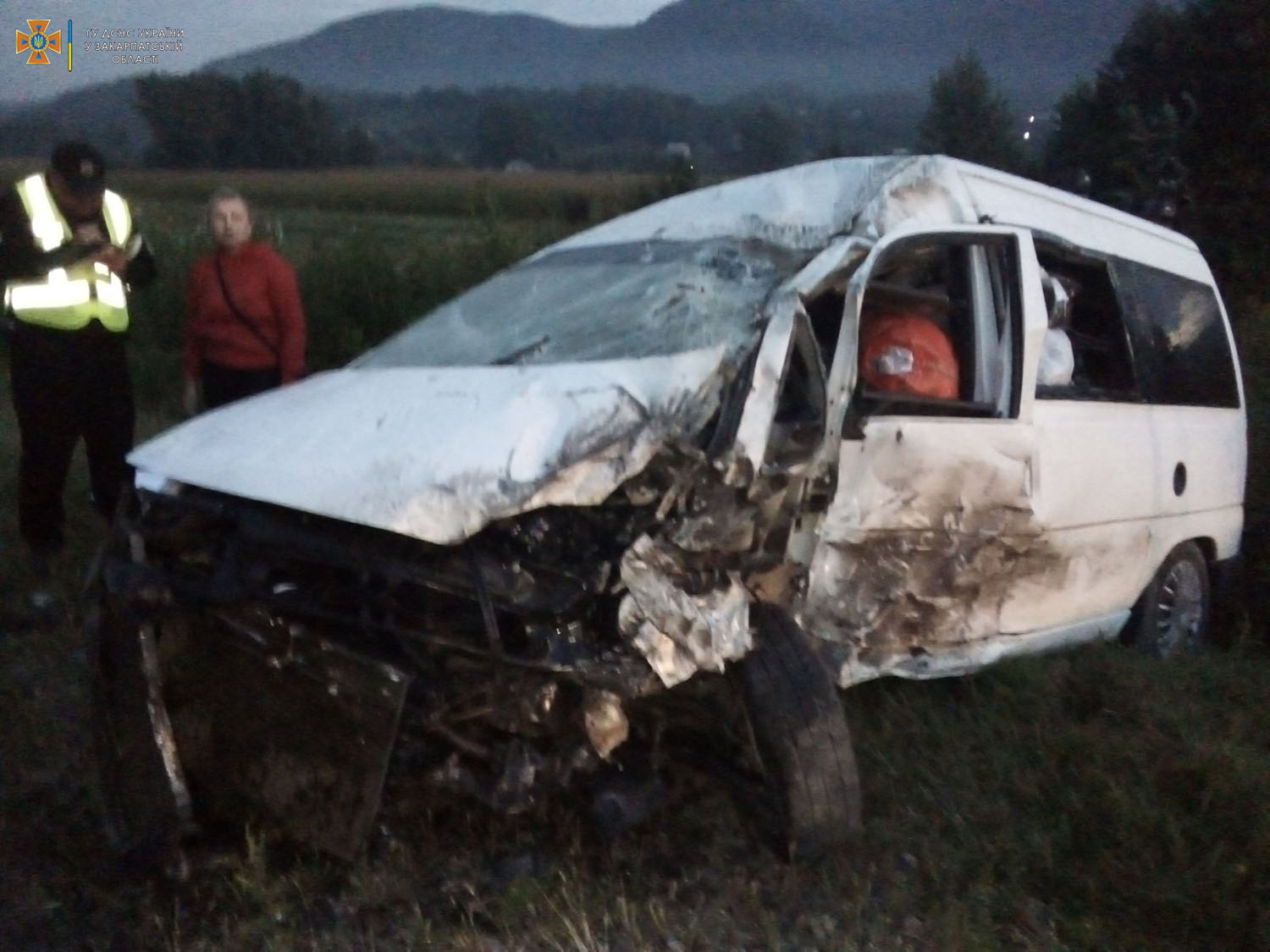 На Хустщині у зіткненні Fiat і VW сьогодні загинув водій, ще двоє травмовані (ФОТО)
