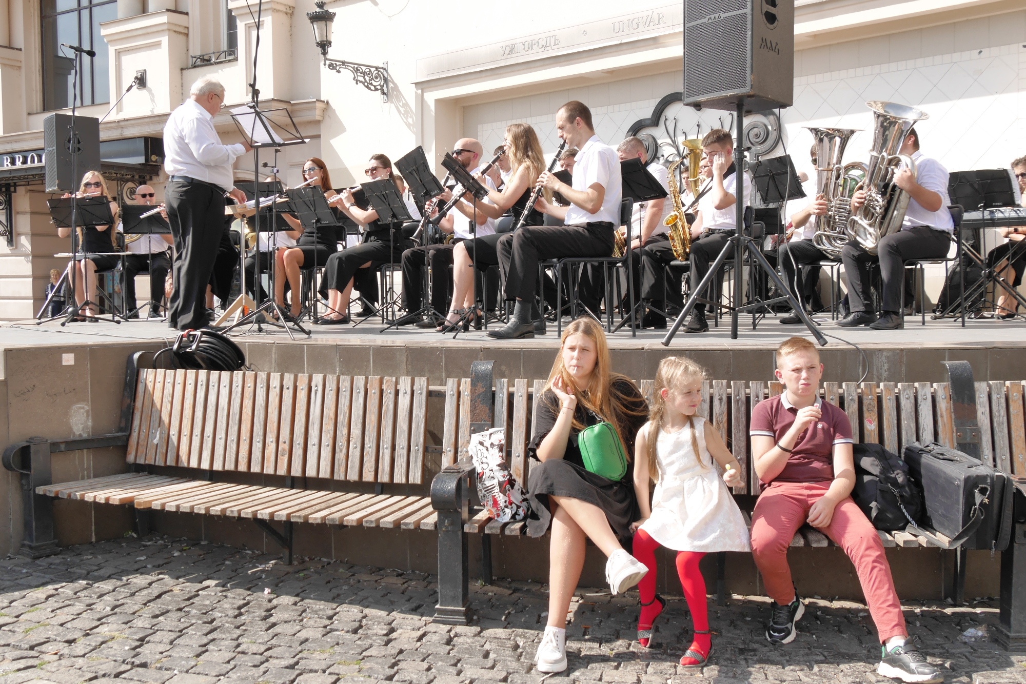До Дня Ужгорода відбувся концерт естрадно-духового оркестру Закарпатської обласної філармонії (ФОТО)
