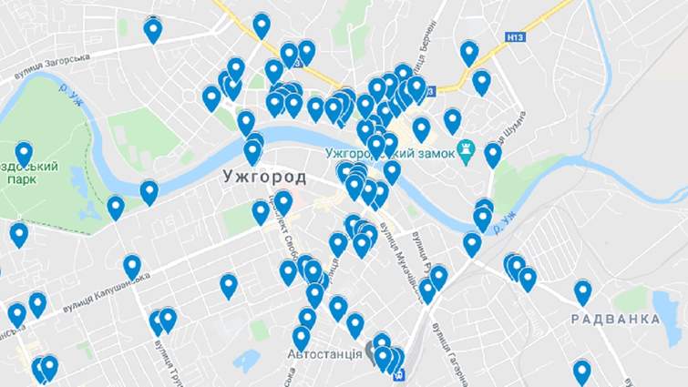 Понад 60 камер відеоспостереження встановлять в Ужгороді до кінця року 