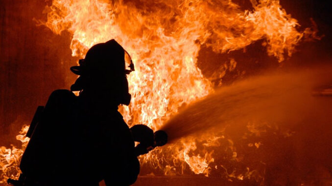 Під час пожежі у цеху з виготовлення паливних брикетів на Тячівщині згоріло устаткування