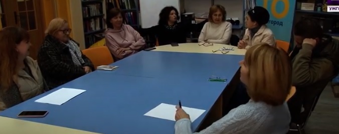Мовний клуб "Говори українською" діє в обласній бібліотеці в Ужгороді (ВІДЕО)