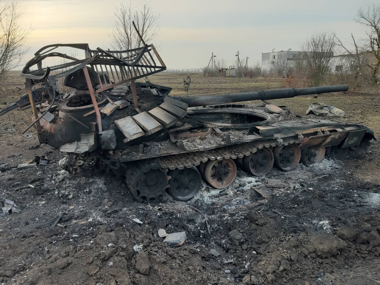 Бійці 128-ої закарпатської бригади знищили бойовий ворожий танк разом із екіпажем (ФОТО)