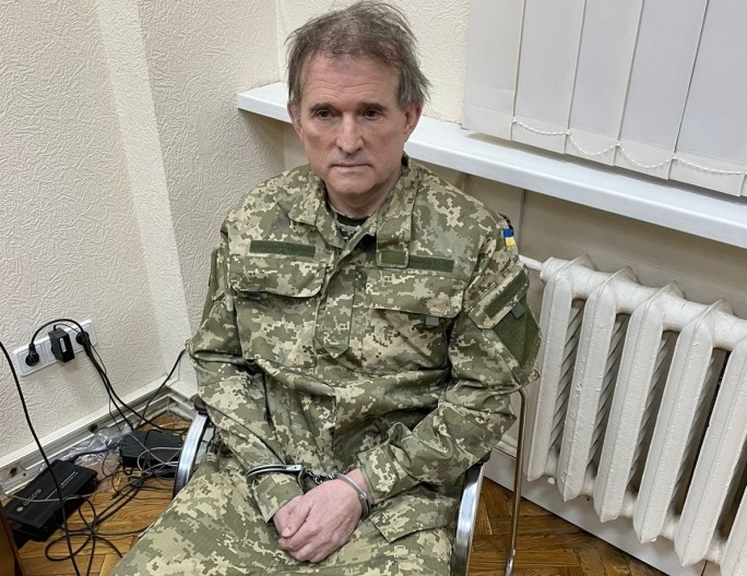 Затримання Медведчука: весь час ховався, спробував втекти за кордон, замаскувавшись під військового 