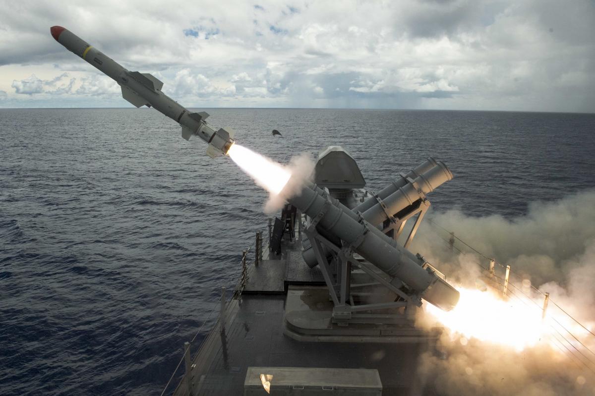 Данія передасть Україні протикорабельні ракети Harpoon