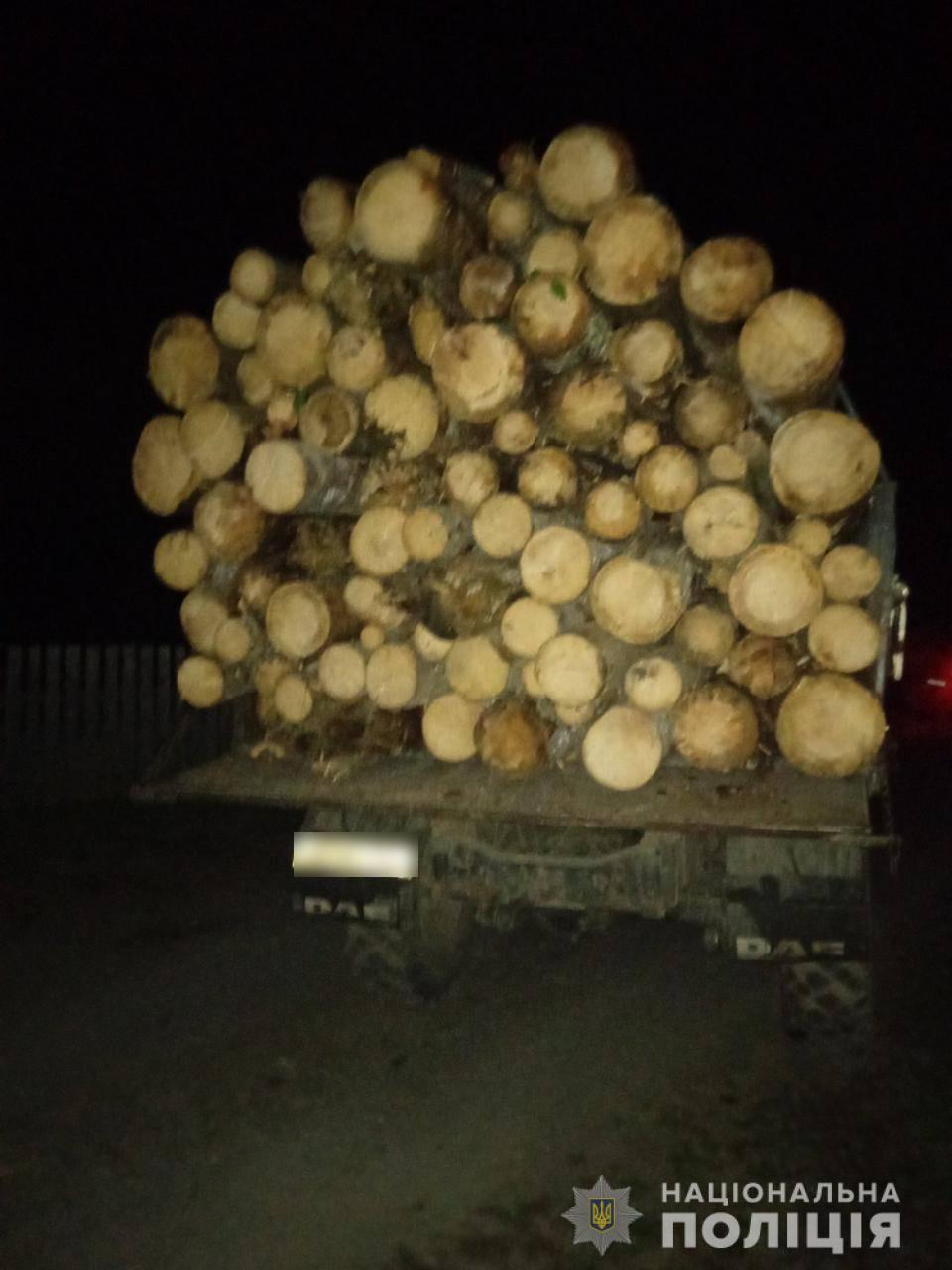 На Рахівщині за добу двічі зафіксували факти незаконного перевезення деревини (ФОТО)