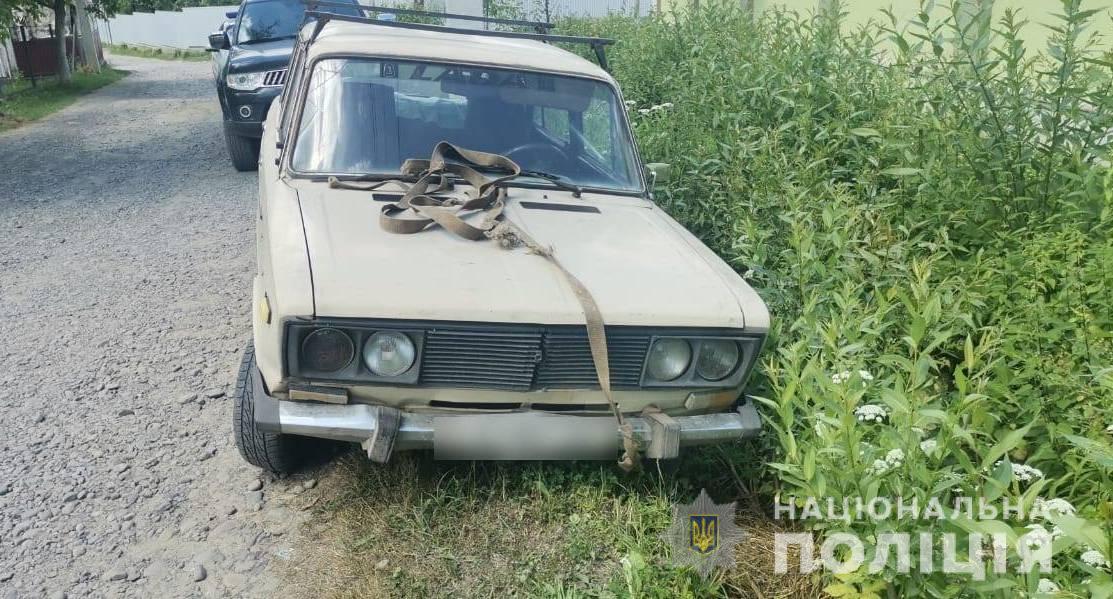 На Тячівщині молодик викрав припарковене авто односельця (ФОТО)