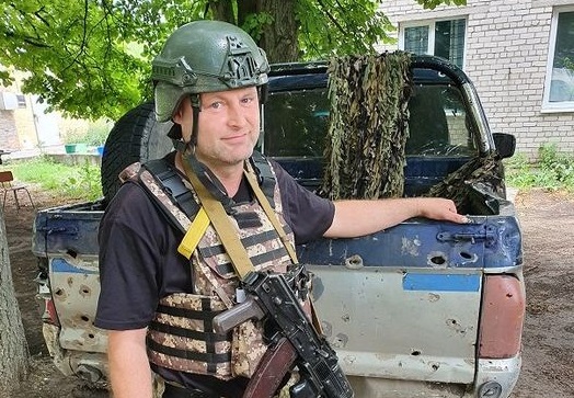 Солдат 128-ї бригади Сергій Чернов загинув через годину після інтерв'ю (ФОТО)