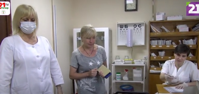 В Ужгороді стартувала вакцинальна кампанія для переселенців (ВІДЕО)