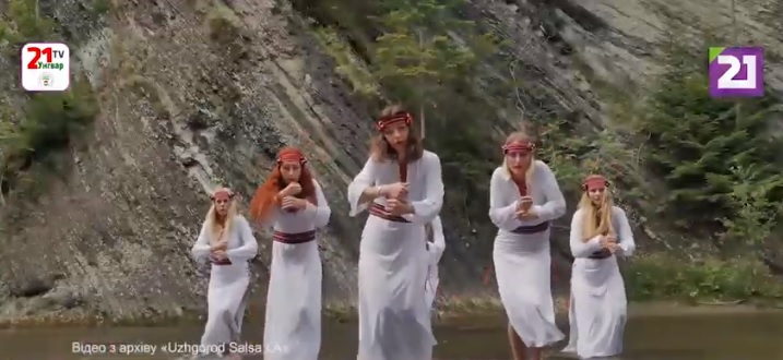 Красиві місцини Закарпаття через танці популяризують ужгородці (ВІДЕО)