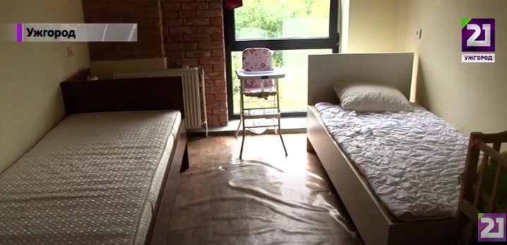 У прихистку "Мама і маля" в Ужгороді облаштували нові кімнати (ВІДЕО)