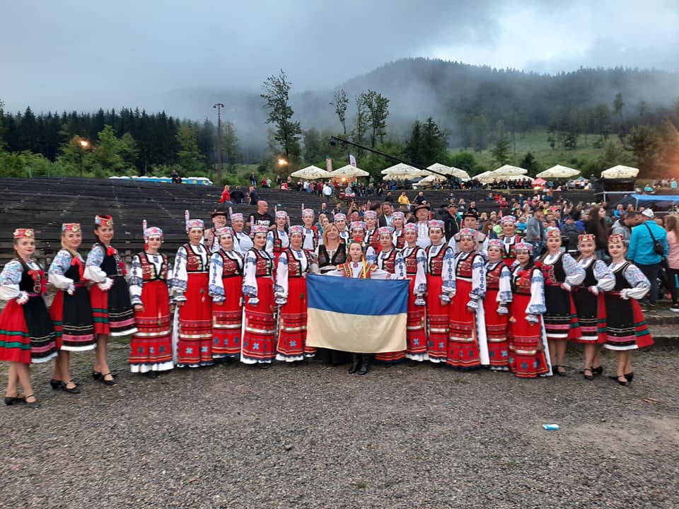 Закарпатський народний хор повернувся з міжнародного фестивалю в Словаччині (ФОТО)