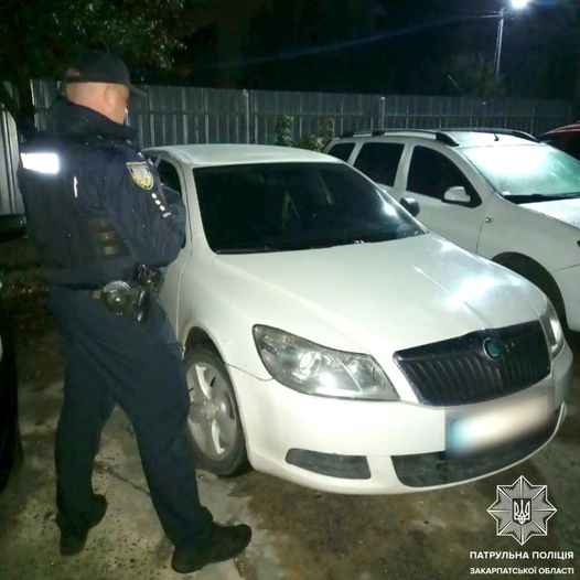Викрадену в Ужгороді автівку знайшли у Сторожниці (ФОТО)
