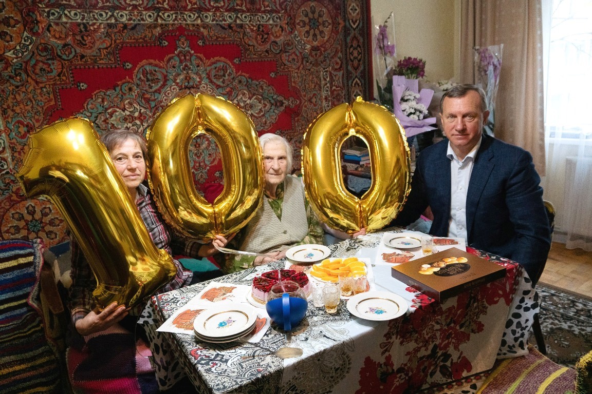 Ужгородка Антоніна Готліб відзначила 100-літній ювілей (ФОТО)