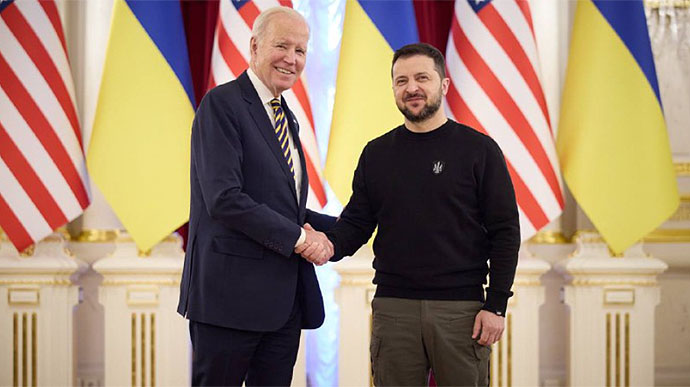 Президент США Байден неоголошено приїхав до Києва