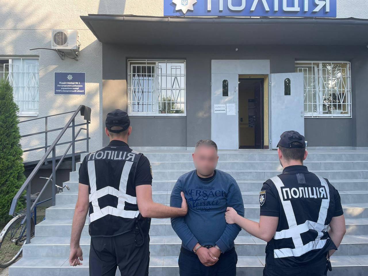 На Ужгородщині затримали іноземця, який стріляв у повітря під час конфлікту з групою із 33 людей (ФОТО, ВІДЕО)