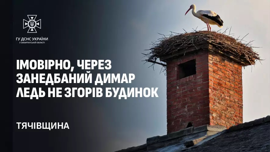 У Новоселиці на Тячівщині через "несправний" димар загорівся будинок