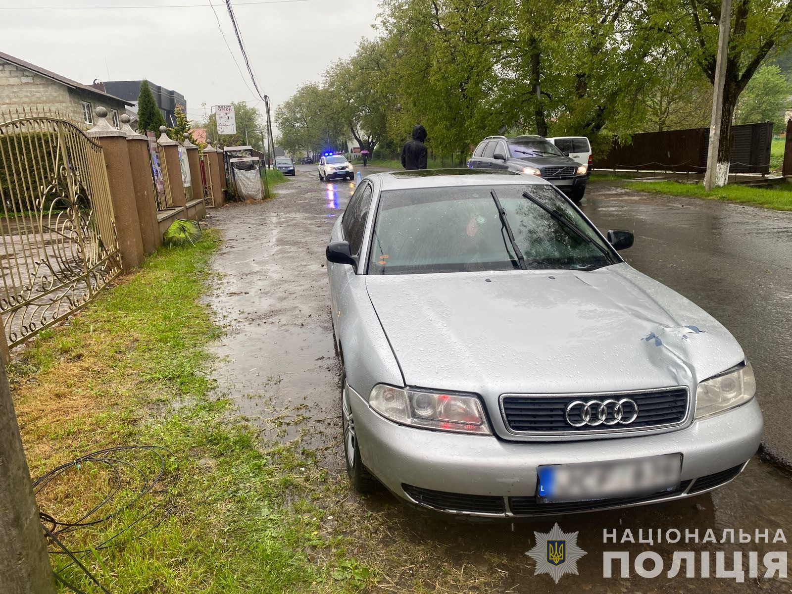 У Тернові на Тячівщині 20-річний водій на Audi збив 13-річну дівчинку, що вибігла на дорогу (ФОТО)