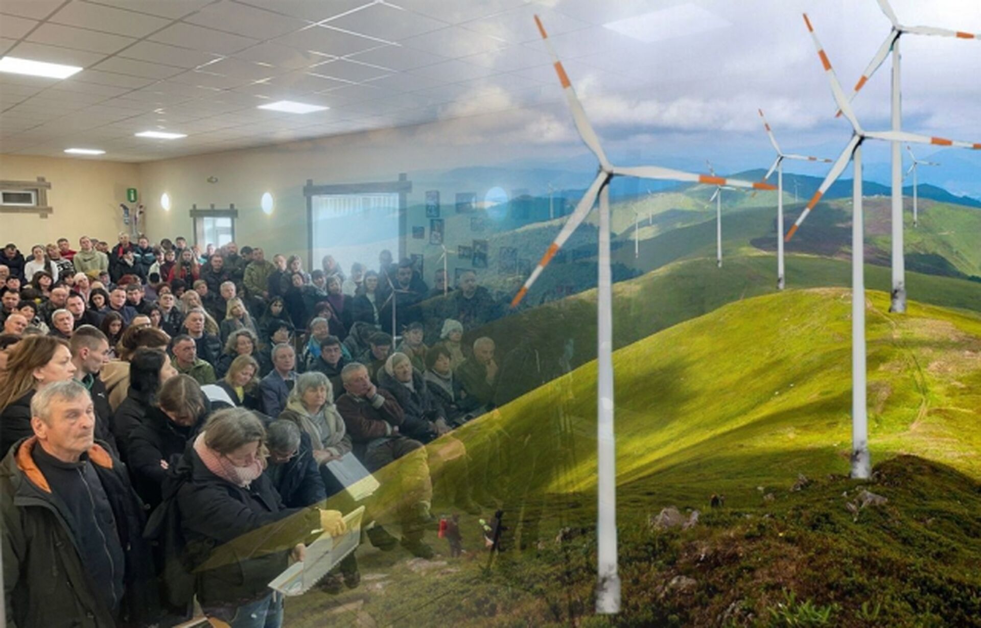 Депутати Тур’є-Реметівської сільради дозволили забудувати Полонину Руну 30-ма вітряками