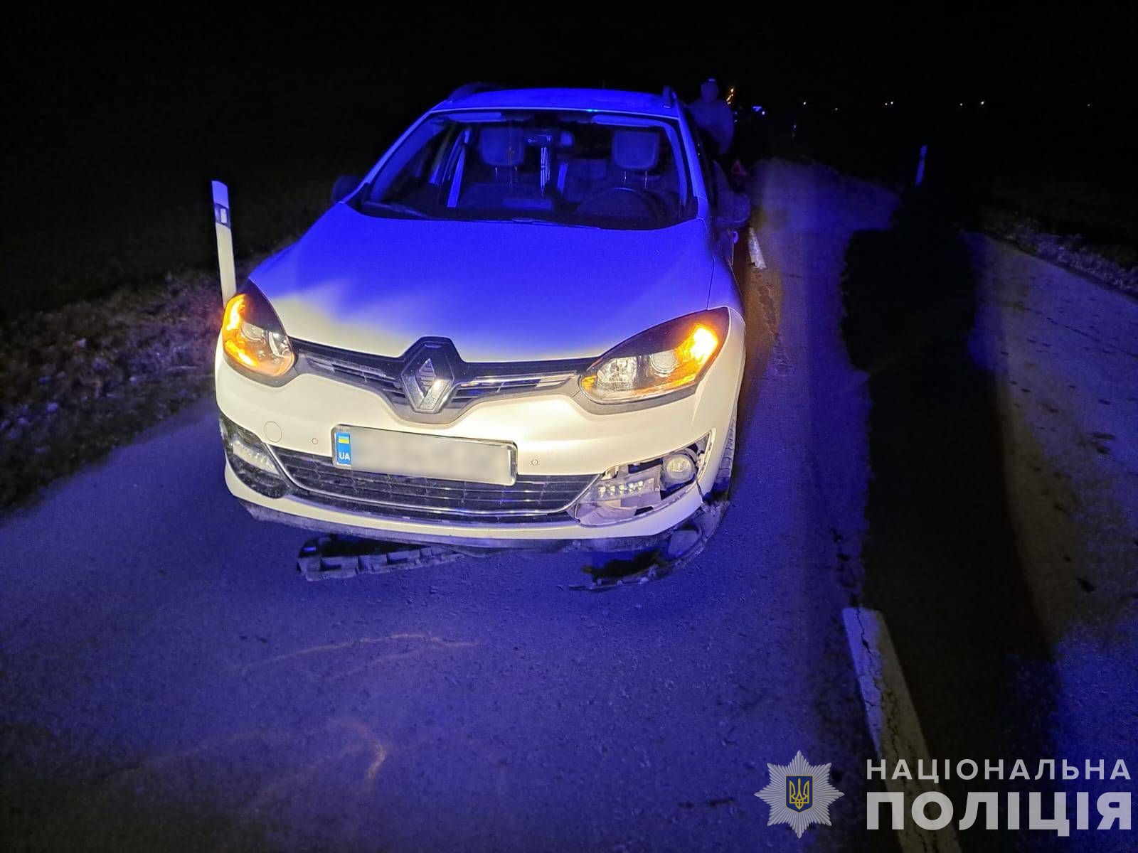 Житель Олешника Виноградівської громади за кермом Renault "смертельно" переїхав односельця, що лежав на дорозі (ФОТО)