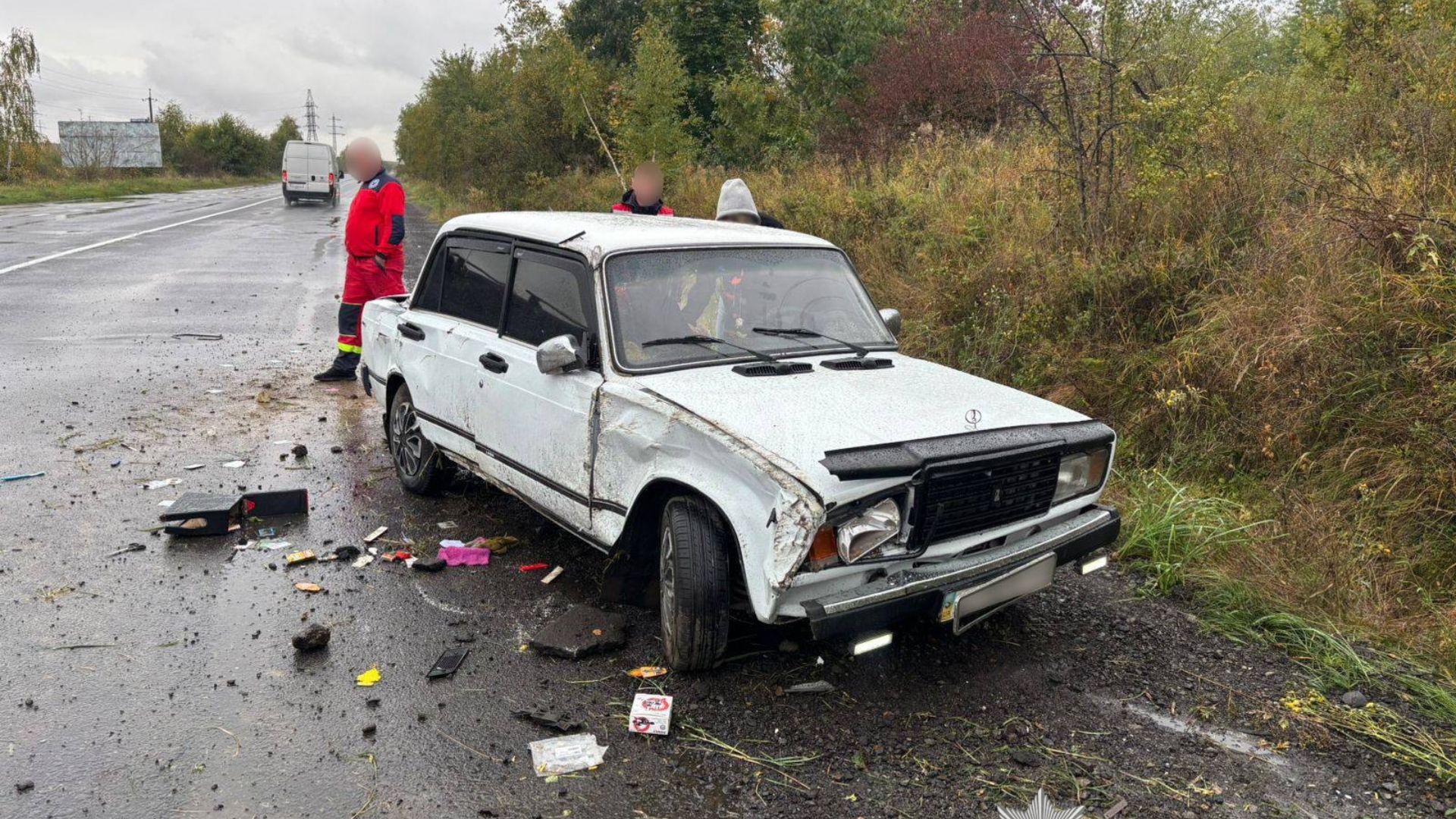 На трасі між Ужгородом і Мукачевом загинув водій «Лади» (ФОТО)