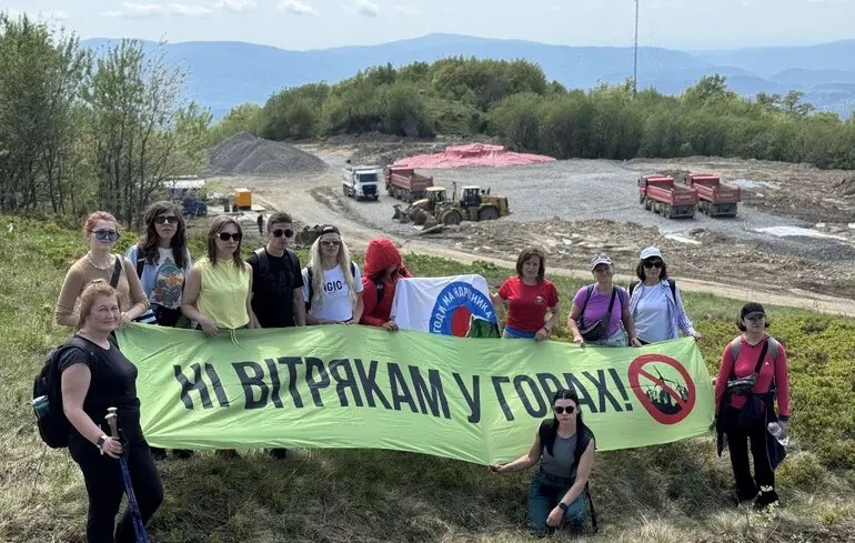 Корупційна схема ДІАМ. На чиєму боці держава, коли вершини Карпат забудовують вітряками?