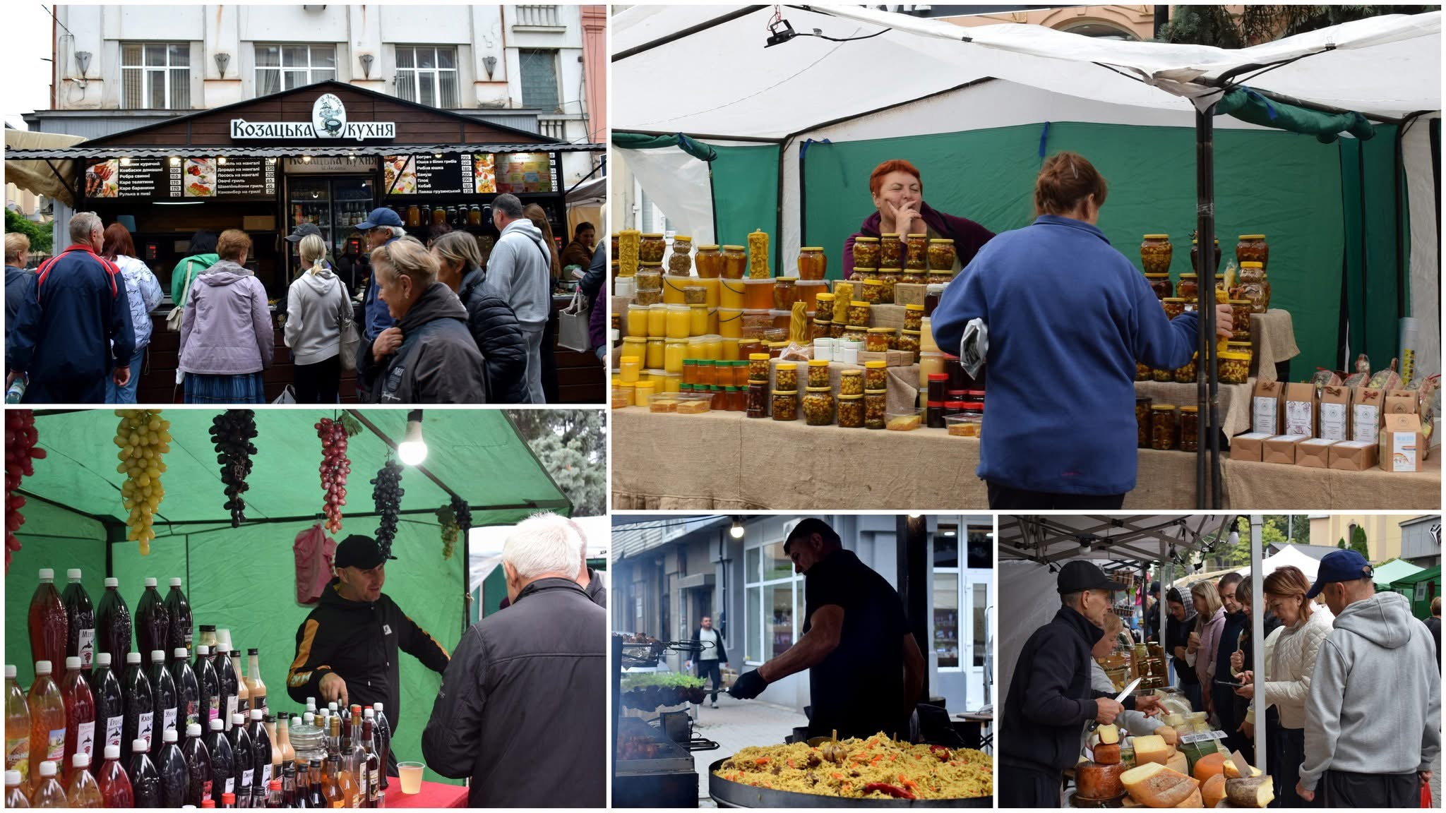 У Берегові стартував Благодійний різдвяно-новорічний ярмарок на площі Кошута (ФОТО)