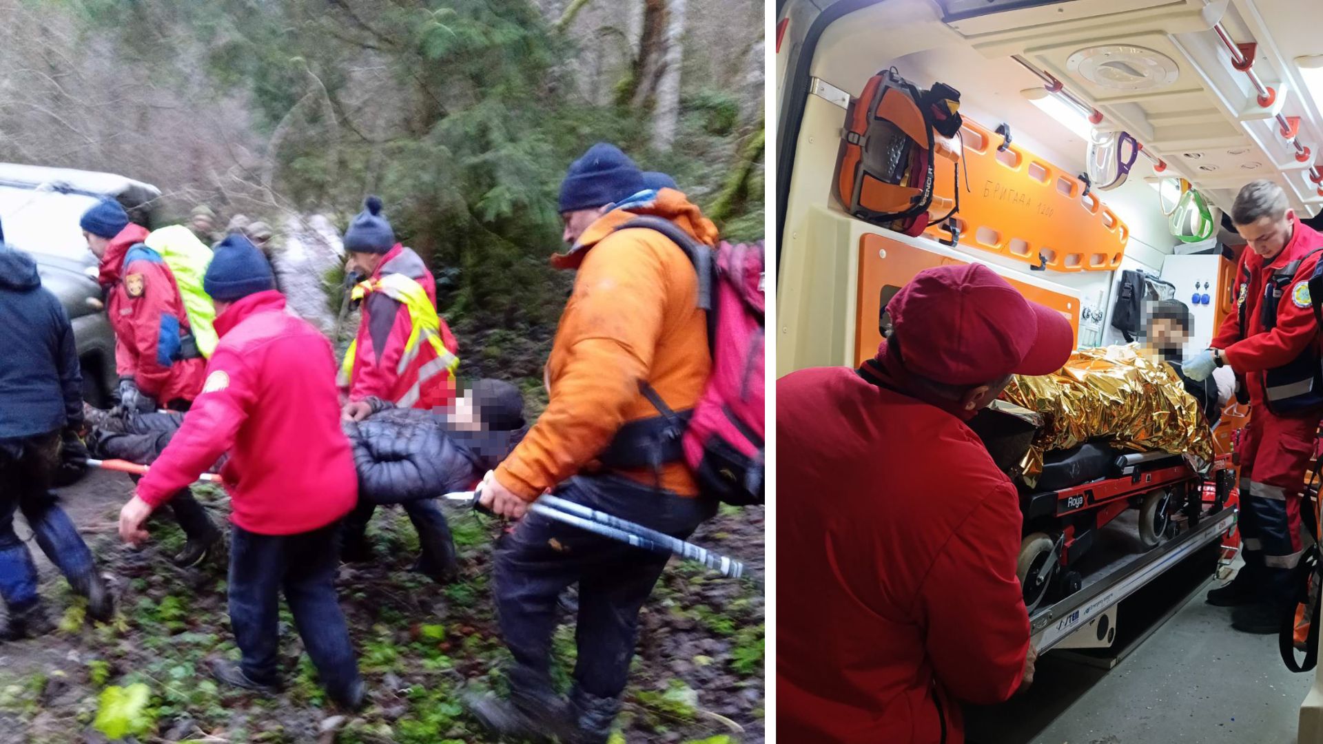 У горах Рахівщини врятували харків’янина, який ледь не загинув від переохолодження (ФОТО)