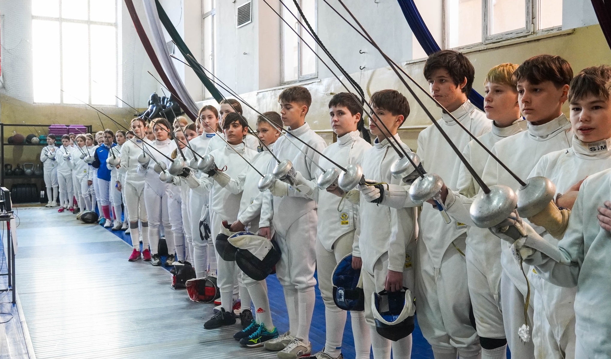 В Ужгороді триває Відкритий новорічний турнір з фехтування, присвячений ЗСУ (ФОТО)