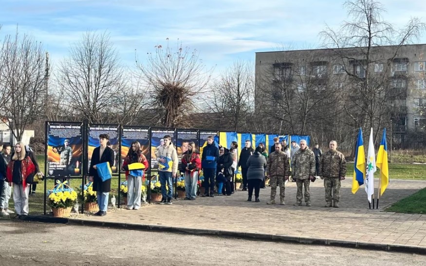 У Буштині відкрили стели на честь воїнів Мукачівського прикордонного загону (ФОТО)