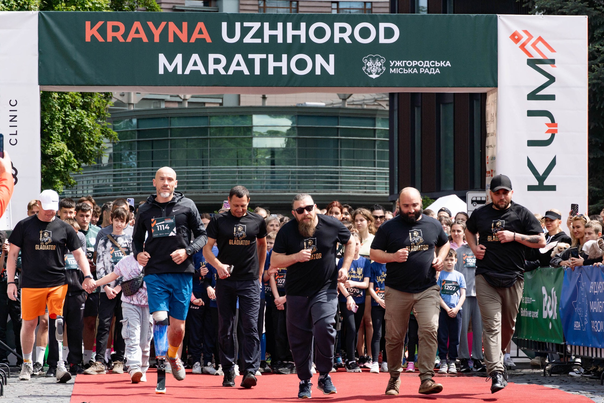 До Krayna Uzhgorod Marathon долучилися понад 1000 людей (ФОТО)