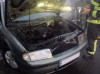 В Ужгороді на проспекті в середу горіла Škoda Octavia