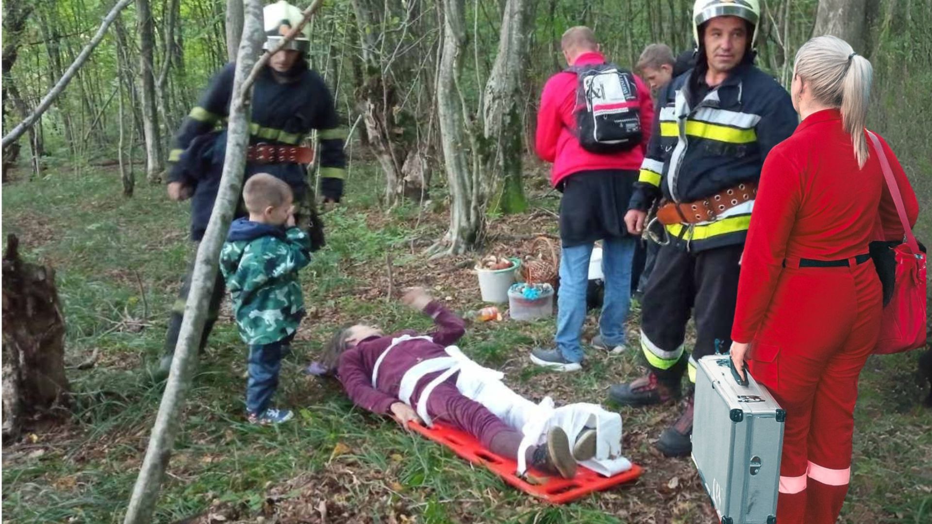 На Ужгородщині жінка впала з 10-метрової висоти під час збирання грибів (ФОТО)