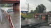 В Ужгороді після негоди авто застрягло у воді під залізничним мостом (ФОТО)