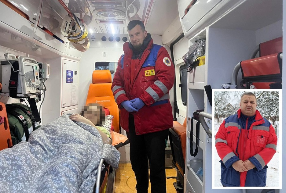 На Мукачівщині медики «швидкої» прийняли стрімкі пологи у 32-річної жінки (ФОТО)