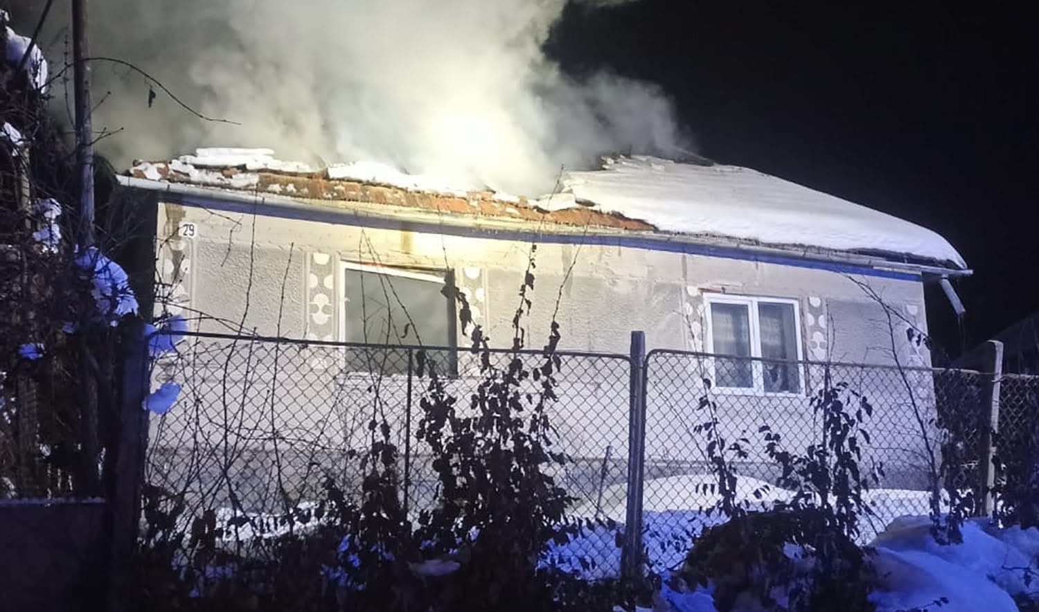 У Бабичах на Мукачівщині горів житловий будинок (ФОТО)