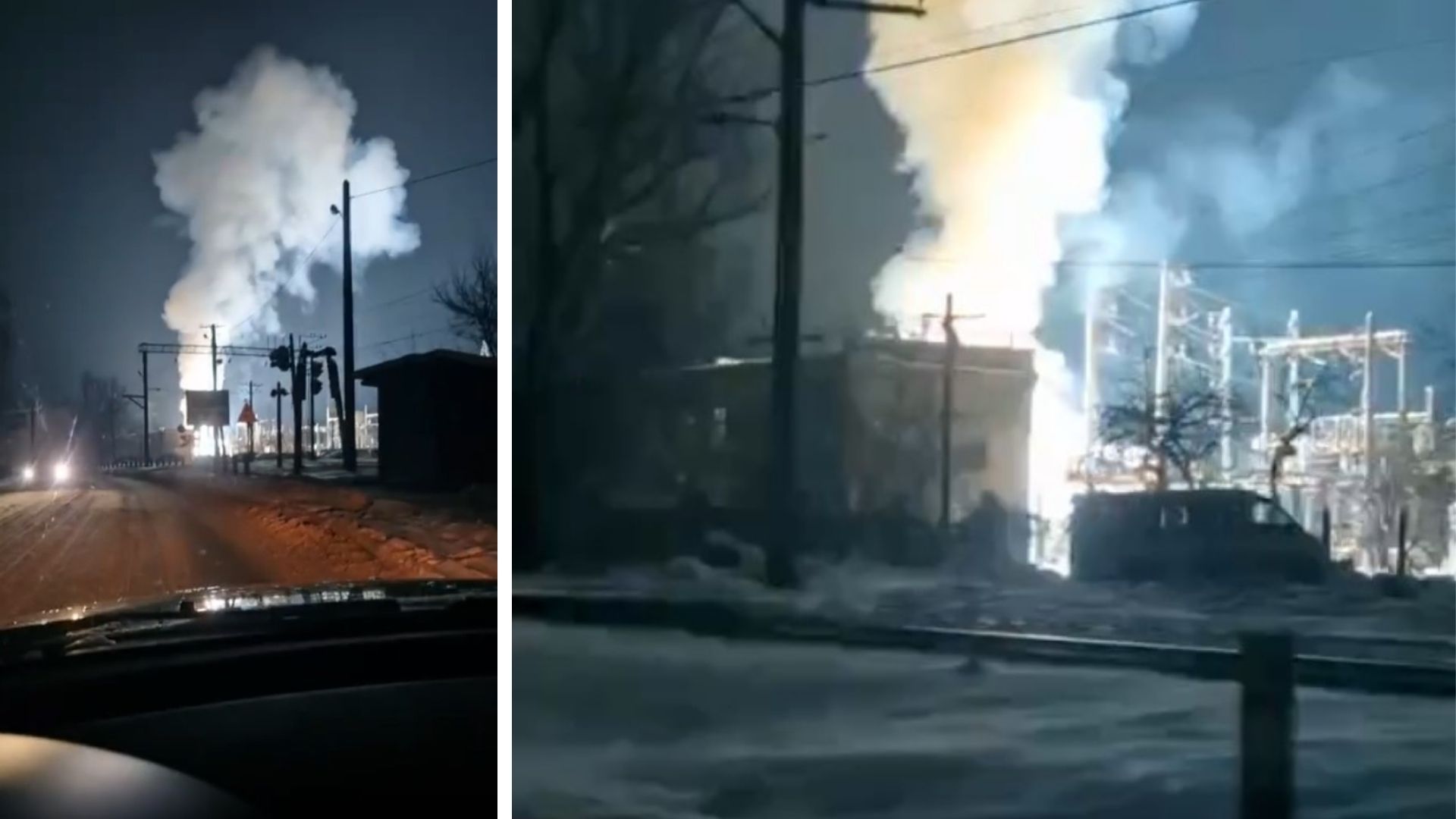 Аварія на електролінії залишила більшу частину Перечина без світла (ФОТО)